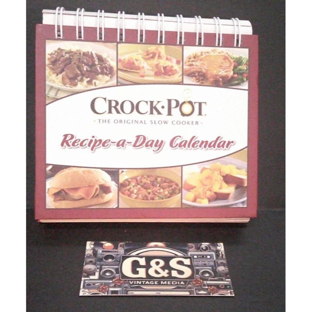 Crock Pot Recipe-A-Day Calendar Spiral Perpetual Cookbook 366 Recipes 2011